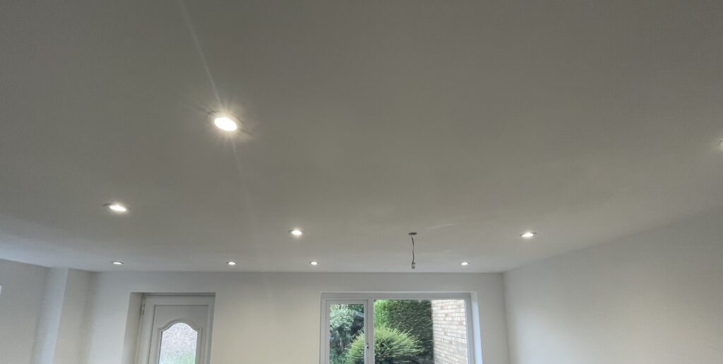 internal downlights by electrician in Manchester